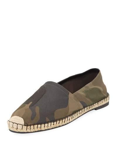 Camouflage Canvas Slip-on