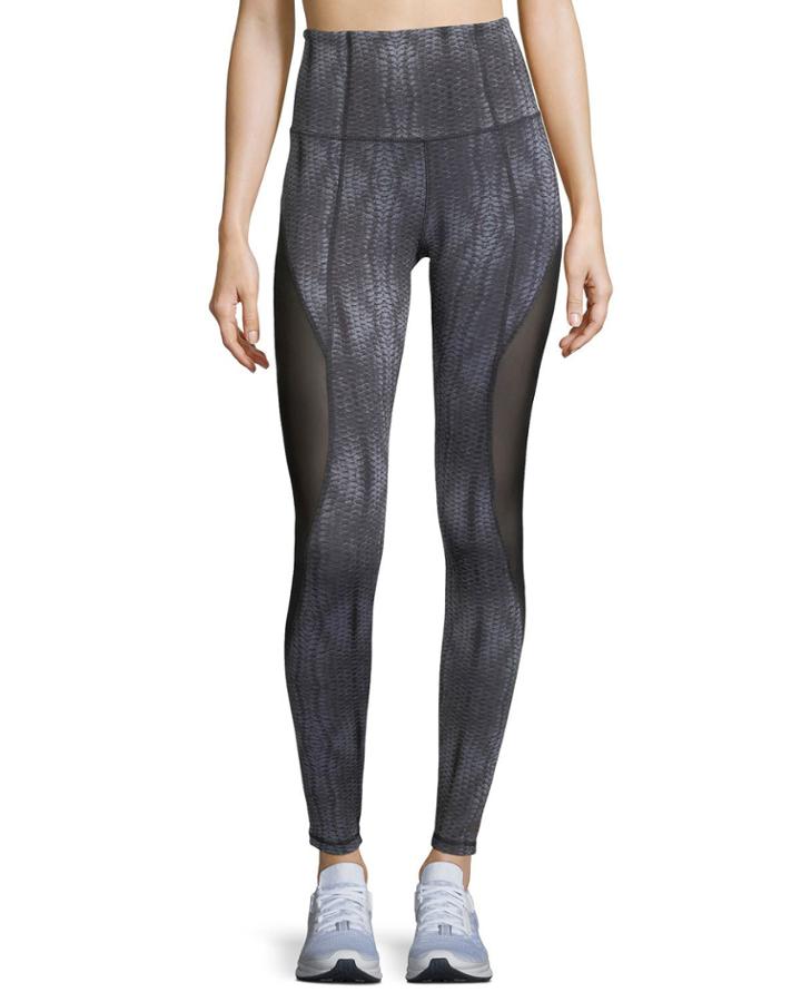 Passion Printed Mesh Insert Full-length