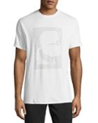 Men's Studded Logo-outline T-shirt