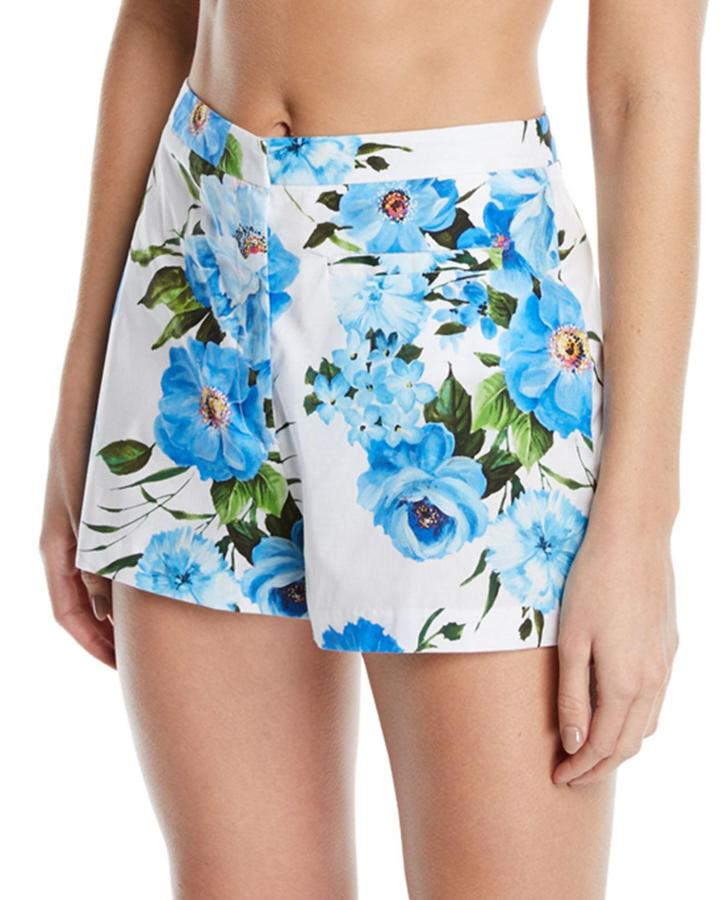 Trudee Floral-print High-waist