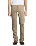 Russell Slim Straight Jeans, Beige