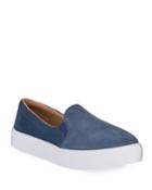 Faux-suede Slip-on