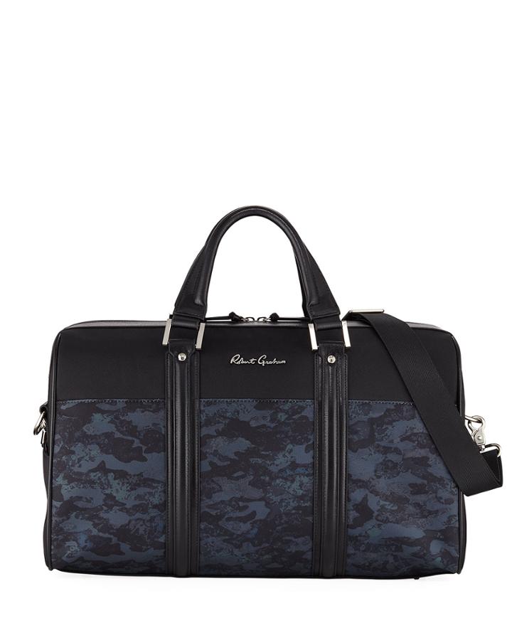 Men's Reavy Mixed Media Weekender Duffle Bag