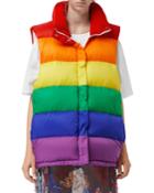 Rainbow Down-filled Gilet