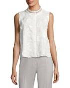 Analise Floral Button-floral Blouse