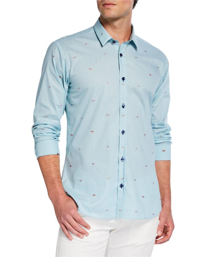 Men's Long-sleeve Fil Coupe