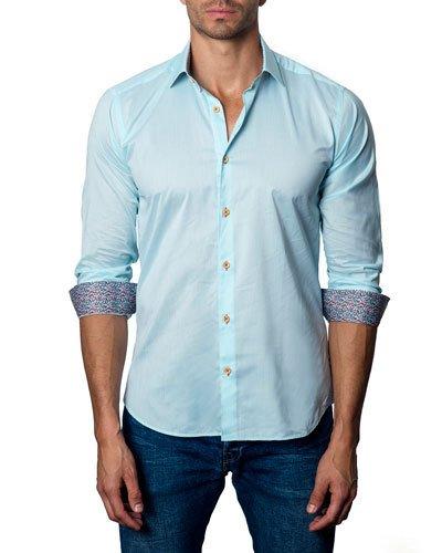 Solid Button-front Sport