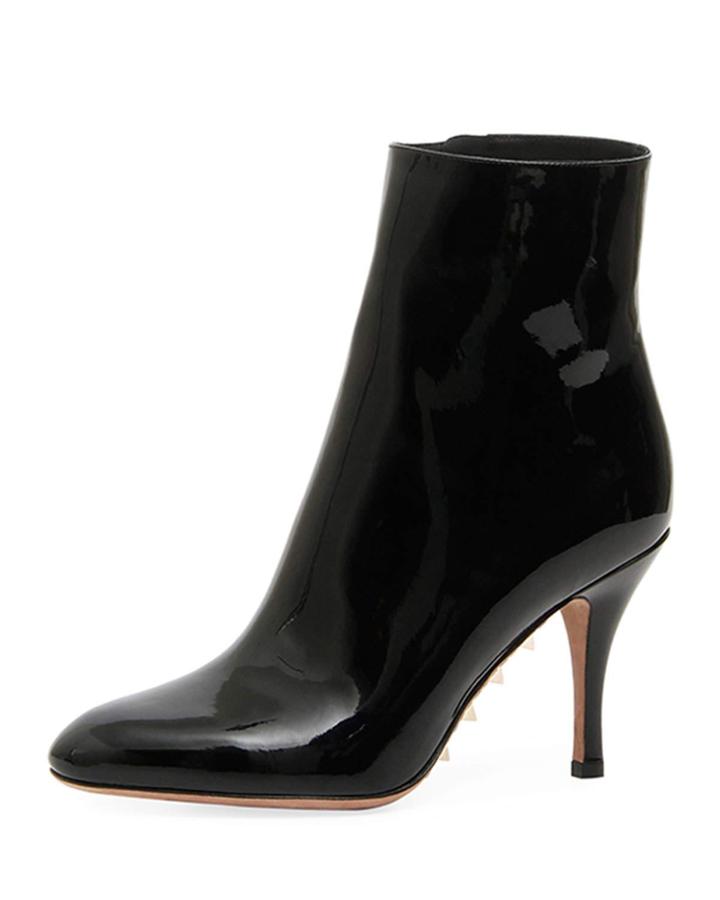 Killer Studs Patent Stretch Booties