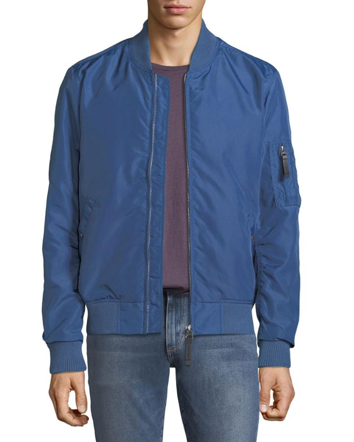Men's Wind-resistant Bomber Jacket
