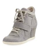Bowie Denim Wedge