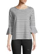 3/4-bell-sleeve Tee