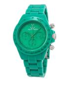 Monochrome Green Plasteramic Watch