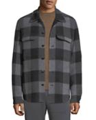 Men's Splittable Plaid Overshirt