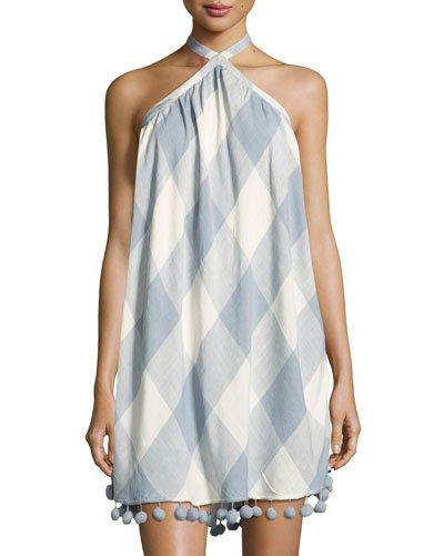 Holden Gingham Halter Dress