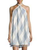 Holden Gingham Halter Dress