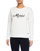 Merci Puff Knit Drop-shoulder