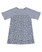 Short-sleeve Cutout Star Dress,