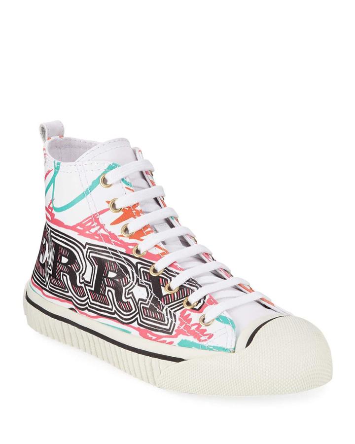 Graphic Logo High-top