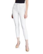 Peyton High-rise Skinny Jeans W/ Double Waistband