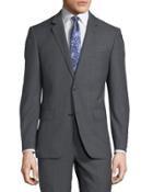 Two-button Windowpane Two-piece