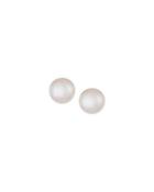 Pink Nuage Pearl Stud Earrings,