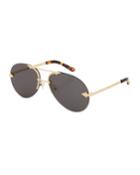 Love Hangover Semi-rimless Aviator