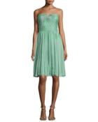 Strapless Chiffon Dress,