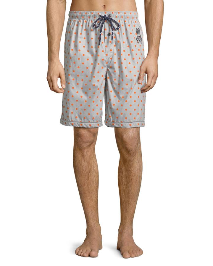 Men's Woven Lounge Shorts With