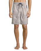 Men's Woven Lounge Shorts With