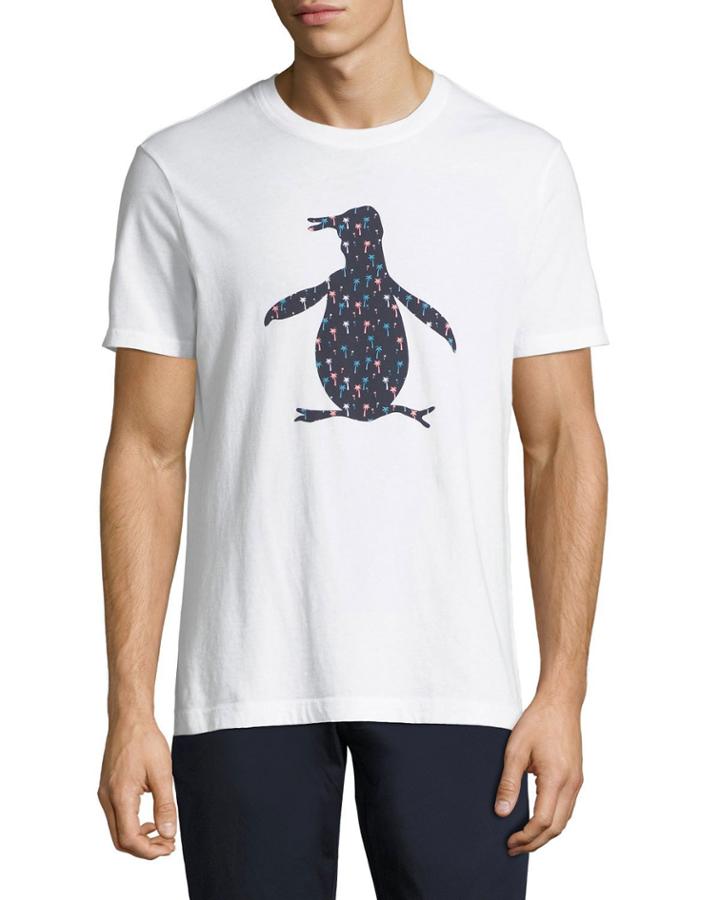 Men's Mini Palm Tree Penguin T-shirt