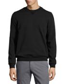 Crewneck Sweatshirt W/elbow Patches