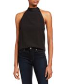 Crepe Halter Top