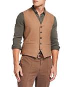 Men's Traditional Wool-cashmere Waistcoat Vest