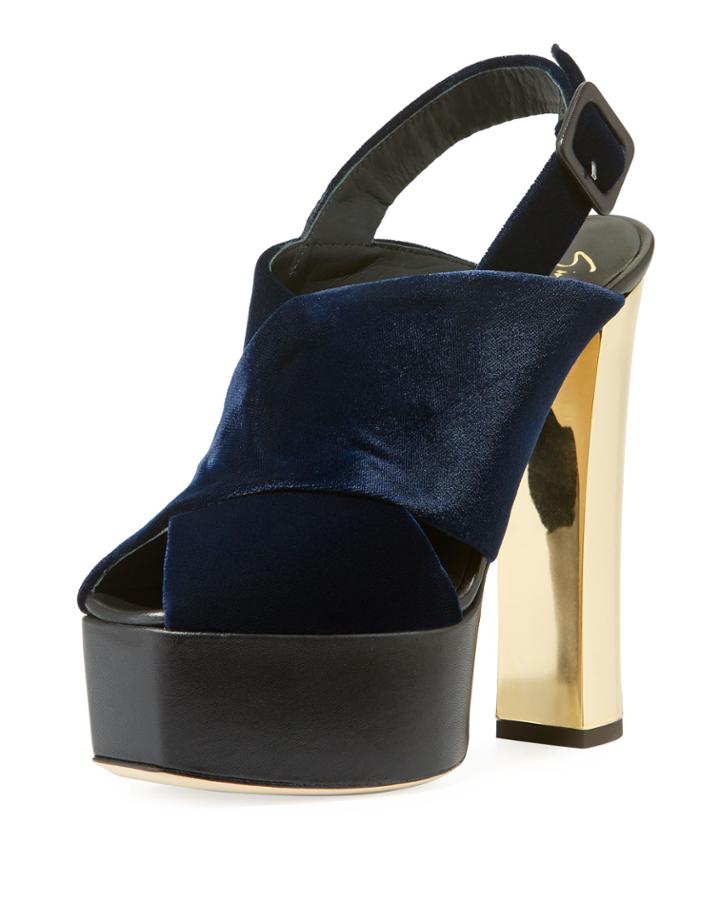 Velvet High Platform
