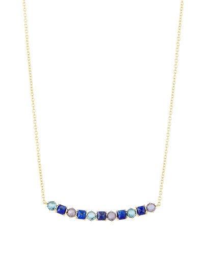 18k Rock Candy 11-stone Necklace In