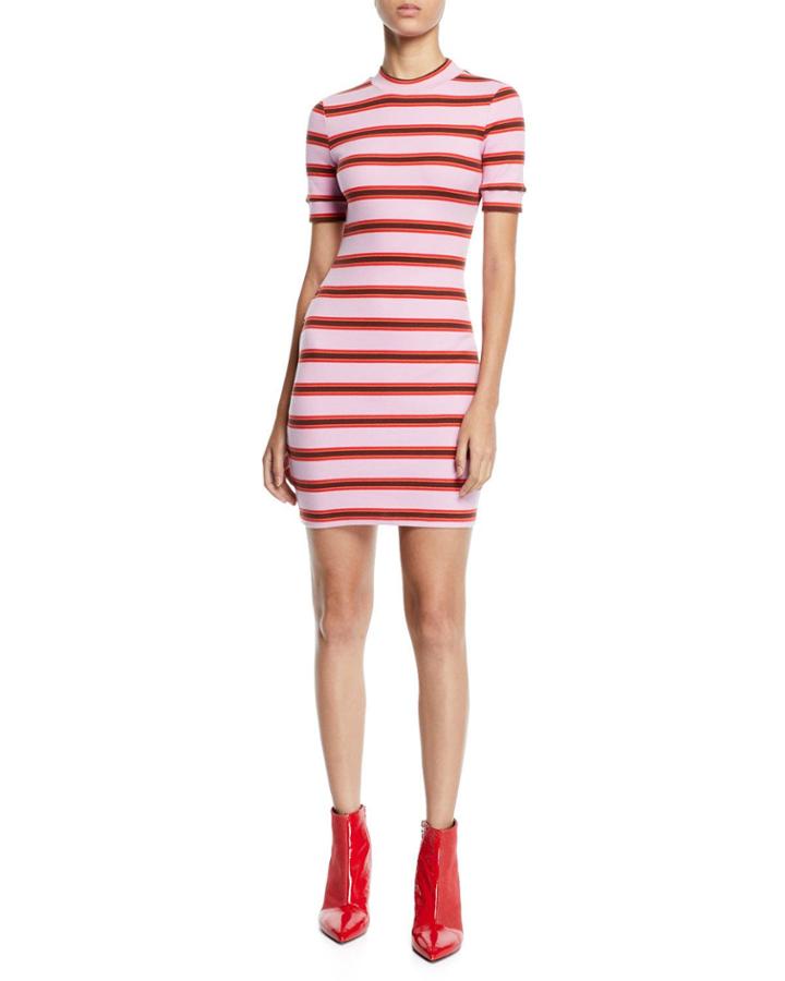 Zaria Striped Crewneck