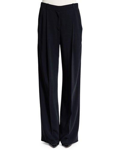 Star Wide-leg Pants, Black