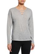 Icy Wash V-neck T-shirt