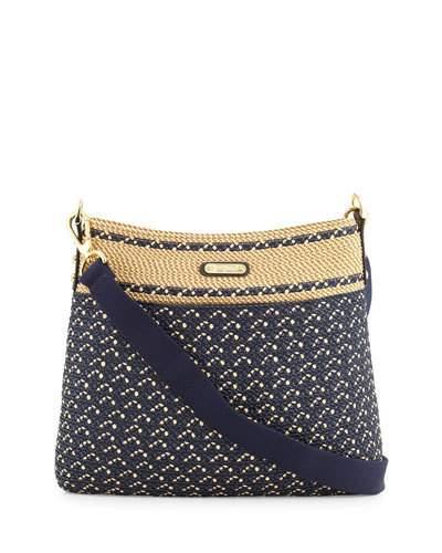 Escape Squishee&reg; Crossbody Pouch Bag, Navy/mix