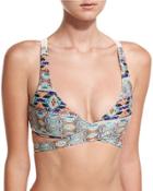 Joey Graphic-print Crisscross