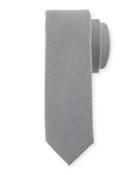 Village Solid Cotton-blend Tie