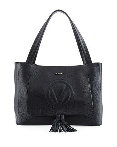Ollie Dollaro Leather Tote Bag