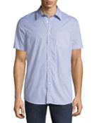 Men's Printed End-on-end Short-sleeve