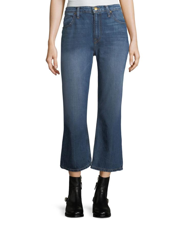 The Relaxed Nerd Crop Flare Jeans