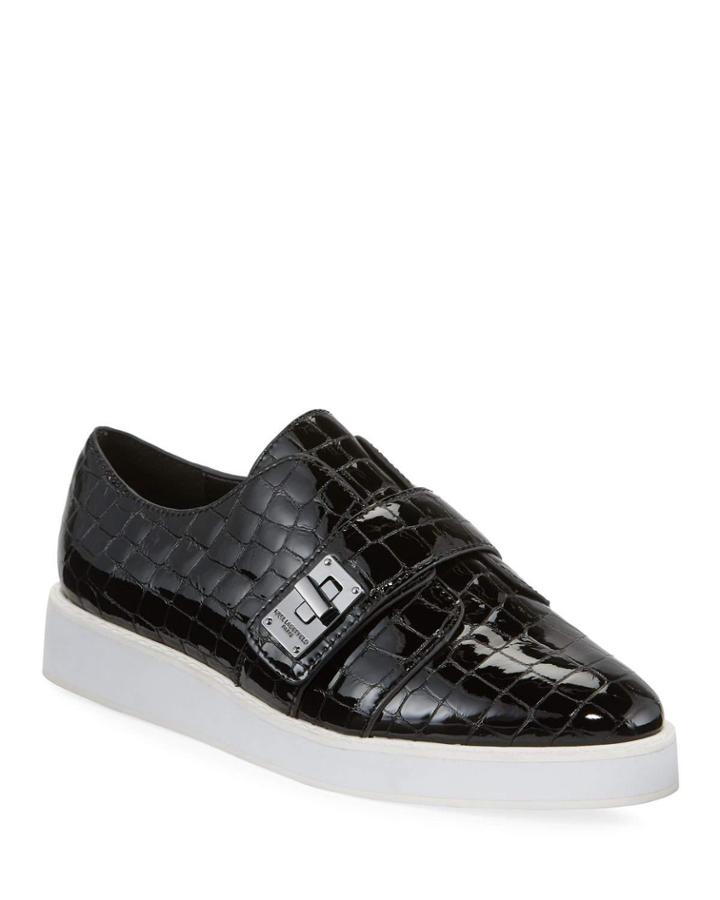 Celina Mock Croc Patent