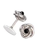 Silver Knot Cuff