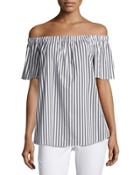 Short-sleeve Off-the-shoulder