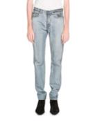 Slim-fit Embroidered Jeans