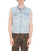 Voste Light-wash Jean Vest