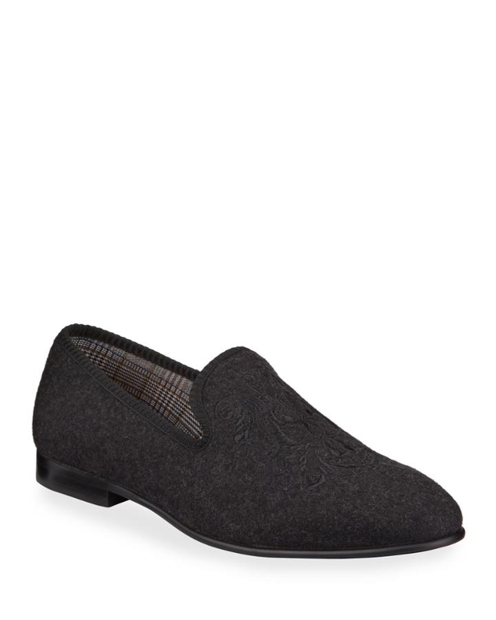 Men's Enrico Embroidered Smoking